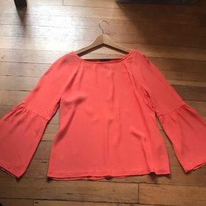 Beautiful orange Banana Republic top